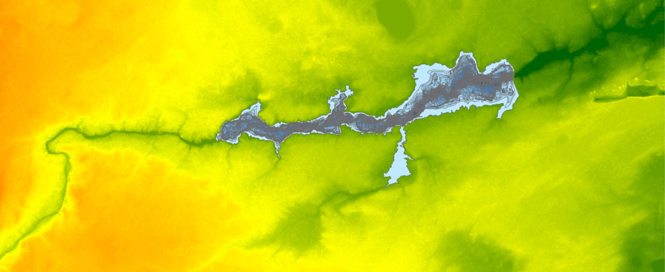 Рисунок 6 – Цифровая модель рельефа
